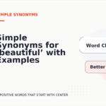 Simple Synonyms for ‘beautiful’ with Examples