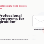 Professional Synonyms for ‘problem’