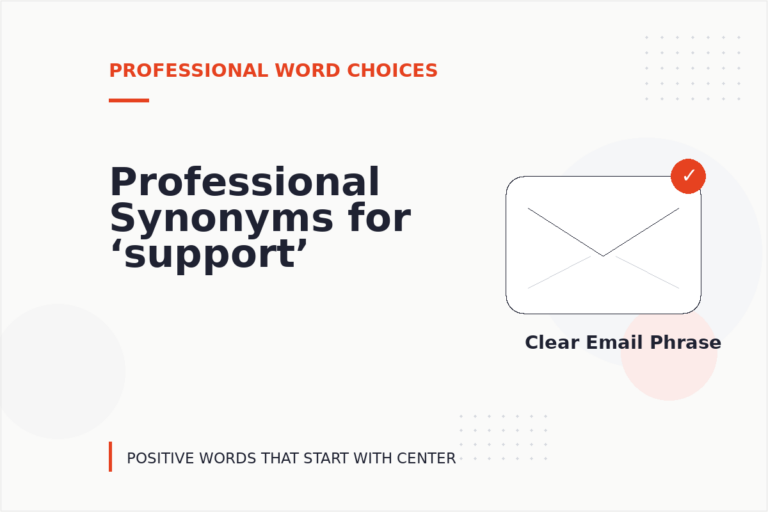 Professional Synonyms for ‘support’ Professional Synonyms for ‘support’