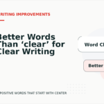 Better Words Than ‘clear’ for Clear Writing