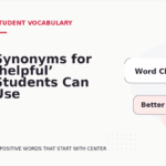 Synonyms for ‘helpful’ Students Can Use
