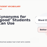 Synonyms for ‘good’ Students Can Use
